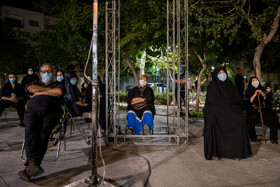 شبیه خوانی در پهنه رودکی شب عاشورا 