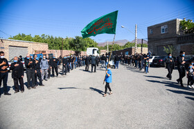 مراسم عزاداری روز عاشورا در روستای چهرگان