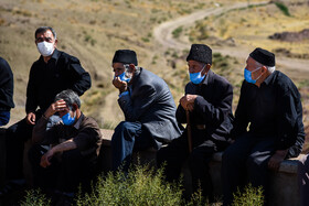مراسم عزاداری روز عاشورا در روستای چهرگان