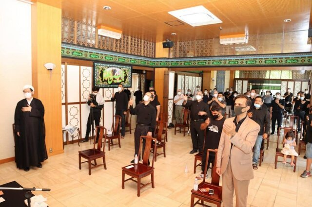 برگزاری مراسم سوگواری عاشورا در سفارت ایران در ژاپن