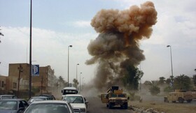 انفجار خودروی بمب‌گذاری شده در رمادی عراق