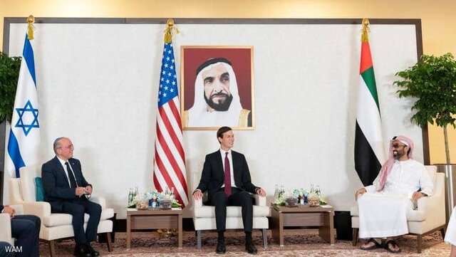 دیدار مشاور امنیت ملی امارات با هیئت آمریکایی و اسرائیلی