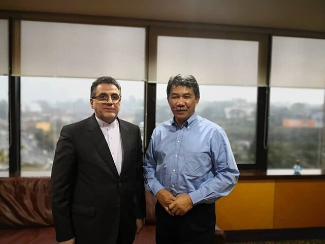 دیدار سفیر کشورمان در مالزی با معاون سازمان ملی مالزیایی‌های متحد
