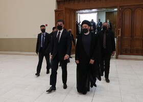 دیدارهای بارزانی با حکیم و صالح با تمرکز بر حل اختلافات بغداد و اربیل
