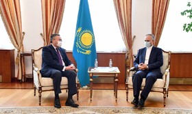دیدار سفیر ایران در قزاقستان با وزیر خارجه این کشور