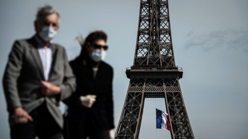 برخورد سرد مردم فرانسه با کسانی که ماسک نمی زنند!