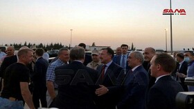 هیئت بلندپایه روسیه در دمشق