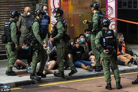 بازداشتی‌های اعتراضات هنگ کنگ ۳۰۰ تن شدند