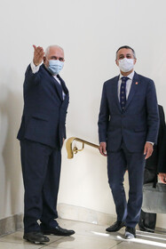 دیدار ایگنازیو کاسیس، وزیر امور خارجه سوییس با محمدجواد ظریف، وزیر امور خارجه کشورمان