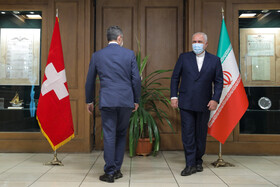 دیدار ایگنازیو کاسیس، وزیر امور خارجه سوییس با محمدجواد ظریف، وزیر امور خارجه کشورمان
