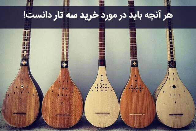 هر آنچه باید در مورد خرید سه تار دانست