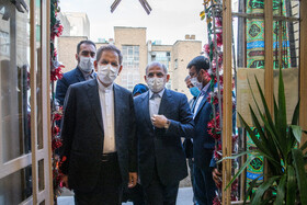 بازدید معاون اول رئیس‌جمهور از دبستان پسرانه دکتر حافظی، منطقه۱۰ تهران