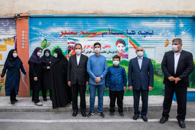 بازدید معاون اول رئیس‌جمهور از دبستان پسرانه دکتر حافظی