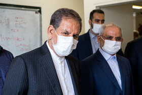 بازدید اسحاق جهانگیری، معاون اول رئیس‌جمهور و محسن حاجی میرزایی وزیر آموزش و پرورش، از مدارس منطق۱۰ تهران