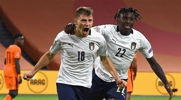 پیروزی ایتالیا برابر هلند در لیگ ملت های اروپا
