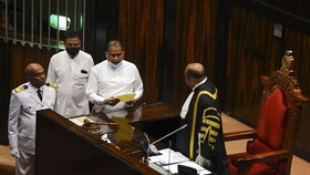 قاتل محکوم به اعدام به‌عنوان نماینده دوره جدید پارلمان سریلانکا سوگند یاد کرد