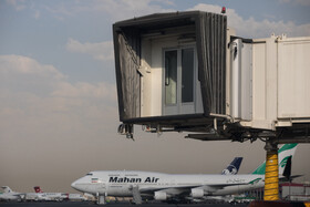 بازدید رئیس سازمان هواپیمایی کشوری از فرودگاه مهرآباد