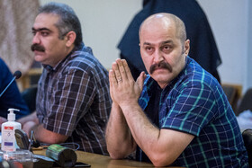  مهدی قاسمی در نشست خبری چهارمین دوره نشان عکس سال مطبوعاتی ایران