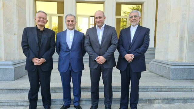 پایان ماموریت سفیر ایران در تفلیس با بدرقه رسمی مقامات گرجستان 