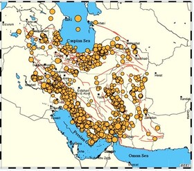 قرار گرفتن "فارس" و "گلستان" در مناطق فعال لرزه‌زا/اثر پدیده فرونشست زمین بر آسیب‌پذیری لرزه‌ای