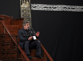 مراسم عزاداری شهادت امام سجاد(ع) در حسینیه امام‌خمینی(ره)