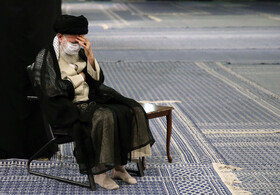 مراسم عزاداری شهادت امام سجاد(ع) در حسینیه امام‌خمینی(ره)
