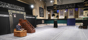 مراسم عزاداری شهادت امام سجاد(ع) در حسینیه امام‌خمینی(ره)