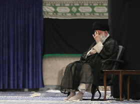 مراسم عزاداری شهادت امام سجاد(ع) در حسینیه امام‌خمینی(ره)