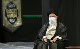 مراسم عزاداری شهادت امام سجاد(ع) در حسینیه امام‌خمینی(ره)