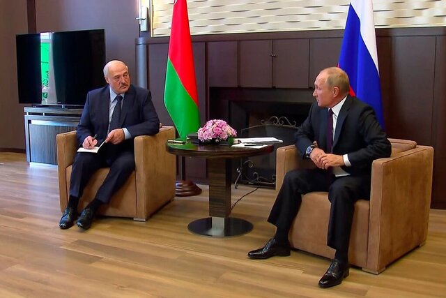 گفت‌وگوی پوتین با لوکاشنکو درباره پاسخ غرب به پیشنهادهای امنیتی روسیه