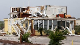 طوفان در لوئیزیانا و اختلال در روند درمان بیماران کرونایی
