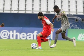 معز علی بهترین بازیکن دیدار پرسپولیس و الدحیل شد