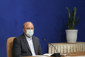 محمد باقر قالیباف رییس مجلس شورای اسلامی در جلسه شورای عالی انقلاب فرهنگی