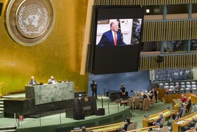 سوءاستفاده ترامپ از تریبون سازمان ملل برای کمپین انتخاباتی
