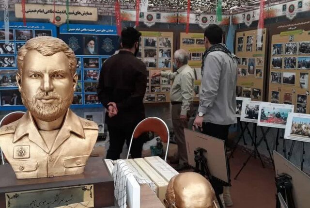 ۱۰۰۰ سند مکتوب عقیدتی سیاسی وزارت دفاع در نمایشگاه دفاع مقدس