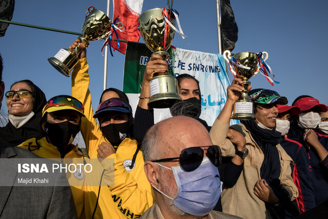 کسب مقام سوم مسابقات قایقرانی آب‌های آرام کشور توسط بانویی از آذربایجان شرقی