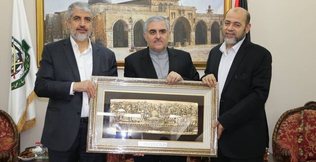 جنبش حماس از سفیر ایران در دوحه تقدیر کرد