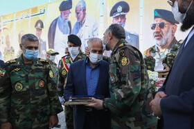 افتتاح مجتمع ۱۱۴ واحدی پادگان شهید قهرمان همدان
