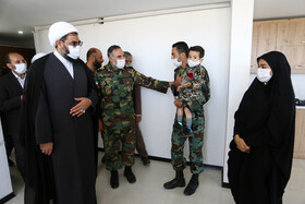 افتتاح مجتمع ۱۱۴ واحدی پادگان شهید قهرمان همدان
