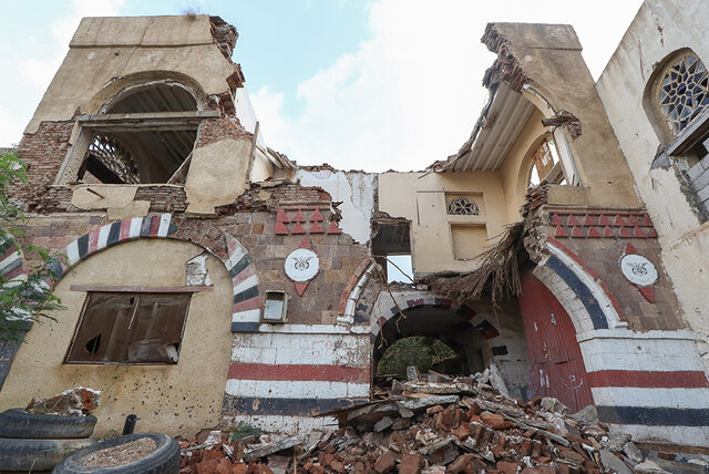سیل؛ تهدیدی برای موزه بازسازی‌شده یمن