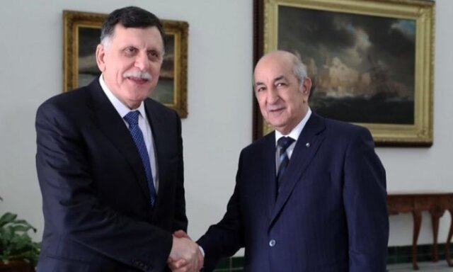 گفت‌وگوی تلفنی السراج و رئیس‌جمهوری الجزایر درباره برقراری صلح در لیبی
