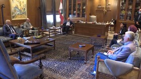 رئیس پارلمان لبنان: آیت‌الله سیستانی ضمانت وحدت عراق است/ توافق ترسیم مرزها گامی ضروری است