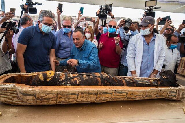 کشف ۵۹ تابوت ۲۵۰۰‌ساله در مصر + تصاویر