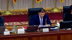 رئیس پارلمان قرقیزستان استعفا کرد