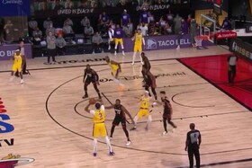 لیکرز در یک قدمی قهرمانی NBA/ جیمز باز هم ستاره میدان شد