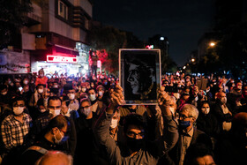 حال و هوای علاقهمندان استاد شجریان مقابل بیمارستان جم پس از شنیدن خبر درگذشت او