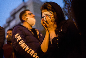 حال و هوای علاقهمندان استاد شجریان مقابل بیمارستان جم پس از شنیدن خبر درگذشت او