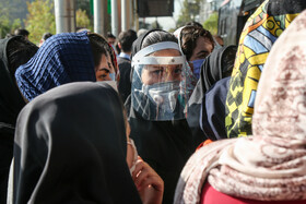 تهران در اولین روز اجباری شدن ماسک