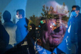 مراسم خاکسپاری پیکر محمدرضا شجریان در محوطه آرامگاه فردوسی واقع در توس