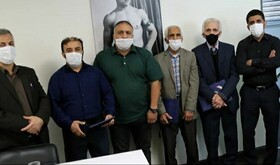 تجلیل از سه پیشکسوت کشتی
